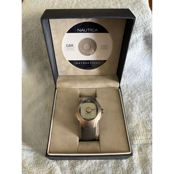 GBR Challenge Nautica Watch Pre-Owned - Picture 1 of 7